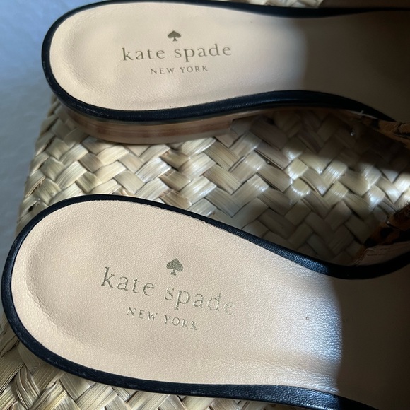 Kate Spade animal print mules 8.5 - Picture 4 of 6